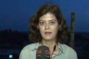 Canlı yayında spikeri b&ouml;yle fır&ccedil;aladı