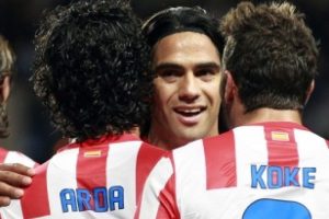 Falcao atıyor Atletico kazanıyor