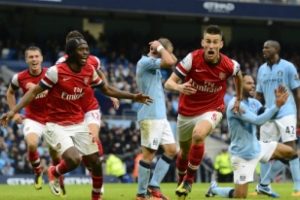 M.City'nin galibiyetine Arsenal izin vermedi!