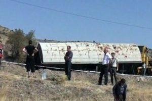 Y&uuml;k trenine bombalı saldırı