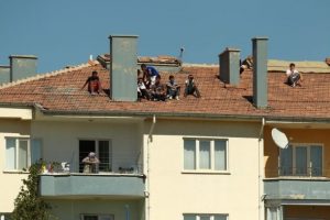 Niğde - Beşiktaş ma&ccedil;ı &ouml;ncesi şok g&ouml;r&uuml;nt&uuml;!..