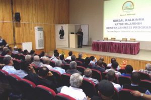 &Ccedil;ift&ccedil;ilere kalkınma semineri