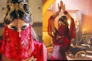 Cansu Dere'den oryantal şov