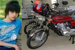 İlk kez bindiği motosiklet sonu oldu