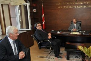 Bozbey'den Kaymakam Kılı&ccedil;'a hoş geldin ziyareti