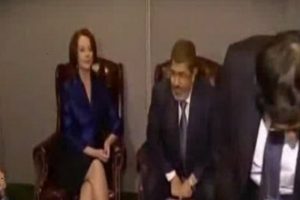 Muhammed Mursi'nin BM toplantısına damga vuran g&ouml;r&uuml;nt&uuml;s&uuml;