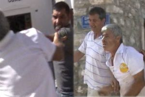 Tekme tokat b&ouml;yle kavga ettiler