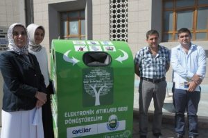 Elektronik atık projesi start aldı