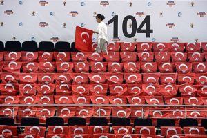 AK Parti kongresinde b&uuml;y&uuml;k heyecan
