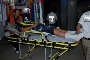Motosiklet &ccedil;ukura d&uuml;şt&uuml;: 1 yaralı