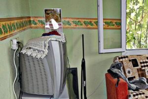 Katil eş, tezgahın altında yakalandı