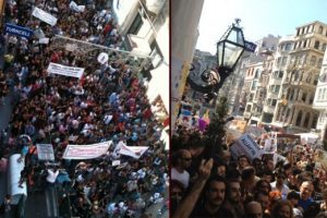 &Ouml;l&uuml;m yasasına 'hayır' eylemi