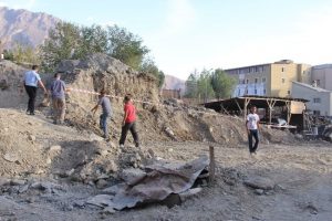 H&uuml;k&uuml;met konağı inşaatı alanında kemikler bulundu