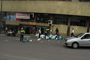 Bursa'da trafik sorunu 'Balon' &ccedil;ıktı! &Ouml;ZEL HABER