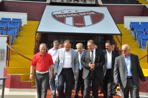 TFF heyetinden İneg&ouml;lspor'a ziyaret
