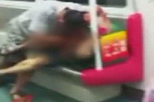 Metroda koltuk kavgası kanlı bitti