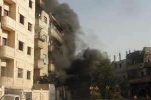Muhaliflerle Esed g&uuml;&ccedil;leri arasında &ccedil;atışma