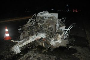 Manisa'da trafik kazası: 1 &ouml;l&uuml;, 1 yaralı