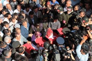 Bursalı şehidin naaşı baba evine getirildi