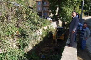 Kumla deresinde ıslah &ccedil;alışmaları başladı