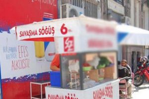 T&uuml;rk esnafından savaş kaygılı fast-food!