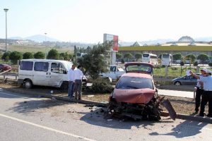 Samsun'da trafik kazası: 6 yaralı