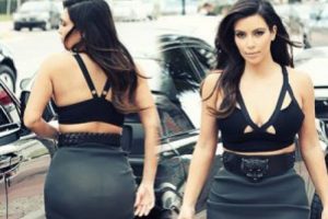 Kim Kardashian iç çamaşırsız yakalandı!