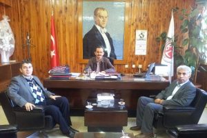 Termik m&uuml;d&uuml;r&uuml; k&ouml;m&uuml;r m&uuml;d&uuml;r&uuml;n&uuml; ziyaret etti