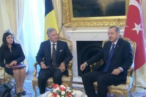 Erdoğan, Bel&ccedil;ika veliaht prensi Philippe ile g&ouml;r&uuml;şt&uuml;