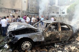 Beyrut'ta bombalı saldırı: 8 &ouml;l&uuml;
