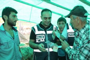 Polis sahte parayla kurbanlık satın aldı!