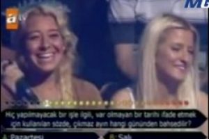 Milyoner'in o sarışını &uuml;nl&uuml; olma hayalinden vazge&ccedil;miyor