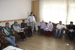 Huzurevindeki "hasta ve yaşlı bakım kursu" devam ediyor
