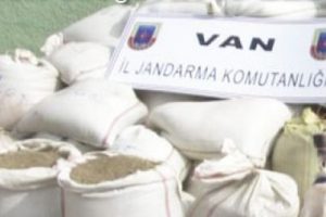 Van'da 5 ton uyuşturucu ele ge&ccedil;irildi!