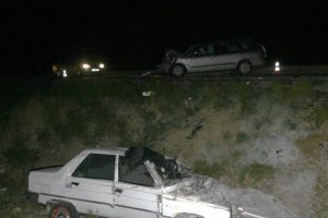 Bayram tatili yolunda kaza