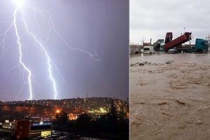 İstanbul ve &Ccedil;anakkale yağmur altında