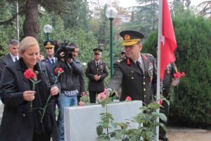 Şehitlikte en acı bayram