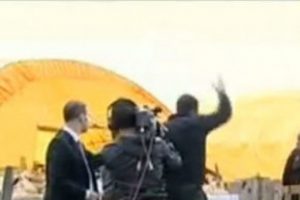 Canlı yayında kurban kavgası!