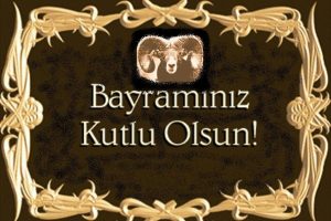 Kurban Bayramı'nız kutlu olsun