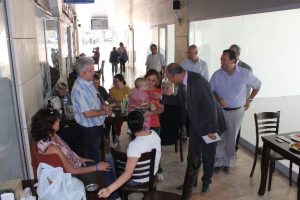 Urla'da bayramlaşma t&ouml;reni