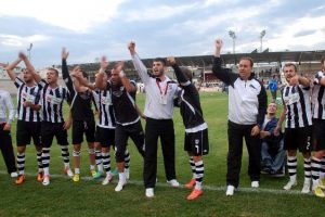Aydınspor 1923'te galibiyet sevinci