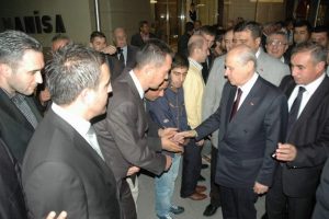 Bah&ccedil;eli, Manisa teşkilatıyla bayramlaştı