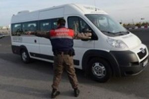 Y&uuml;r&uuml;y&uuml;şe gelenlere kimlik kontrol&uuml;