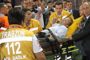 Başkan Yazıcı  3'&uuml;nc&uuml; kez statta rahatsızlandı