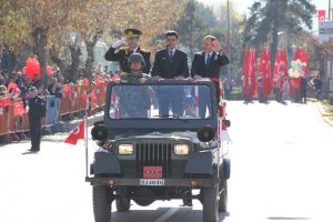 Erzurum'da Cumhuriyet bayramı coşkusu
