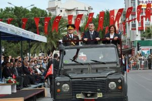 Aydın'da Cumhuriyet bayramı kutlamalrı