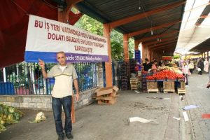 Pazarcıya teşhirli kapatma cezası