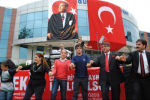 G&uuml;rsu' da halaylı 29 Ekim coşkusu