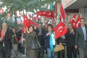 Elazığ'da Cumhuriyet y&uuml;r&uuml;y&uuml;ş&uuml;
