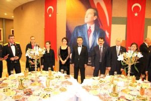 Samsun'da Cumhuriyet bayramı resepsiyonu